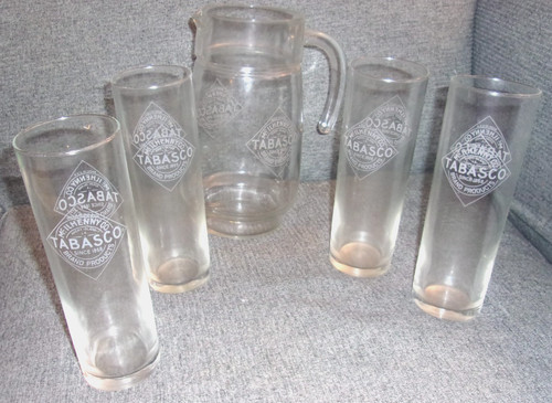 Tabasco bloody mary pitcher - bloody,