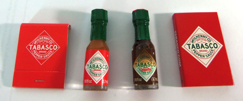 Tabasco bottles - 1/8, oz